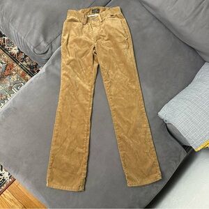 Vintage Guess An American Tradition Tan corduroy pants women's size 24 USA Made